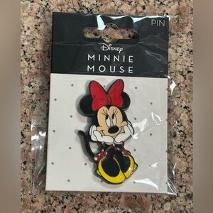 New Disney Minnie Mouse by Neon Tuesday Pinback Trading Pin